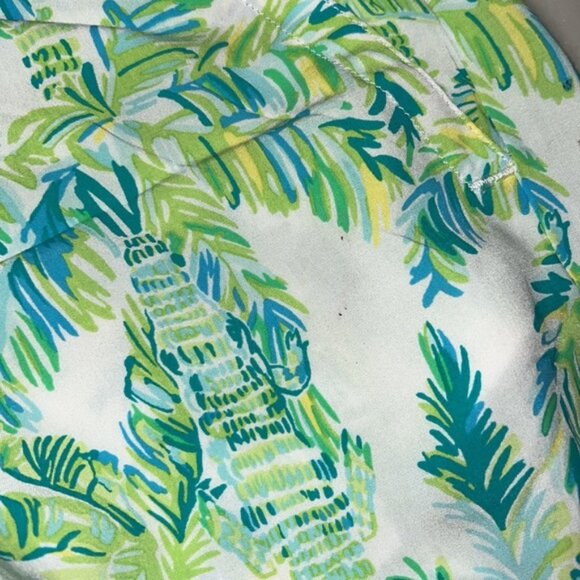 Lilly Pulitzer Fresh Citrus Keep Palm Katia ShortsSize XL - Picture 3 of 5